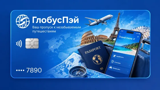 Виртуальная карта ГлобусПэй «Для путешествий»
